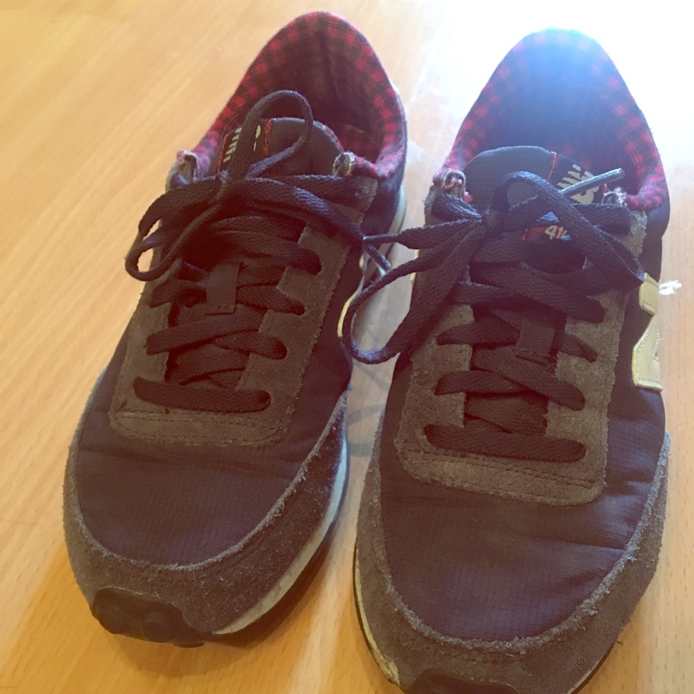NB Blue and red sneakers